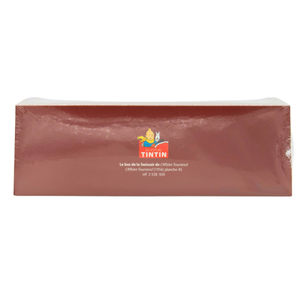 Tim und Struppi Swissair Bus Modellauto 1:43 | Tintin Cars